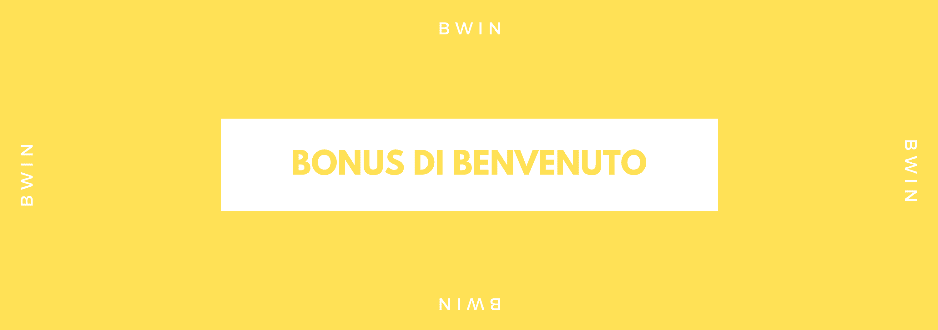bonus benvenuto bwin
